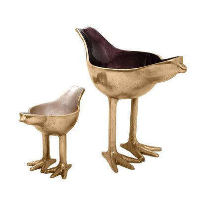 Kavana Decor by The Import Collection - Leslow Bird Bowls -Set 2