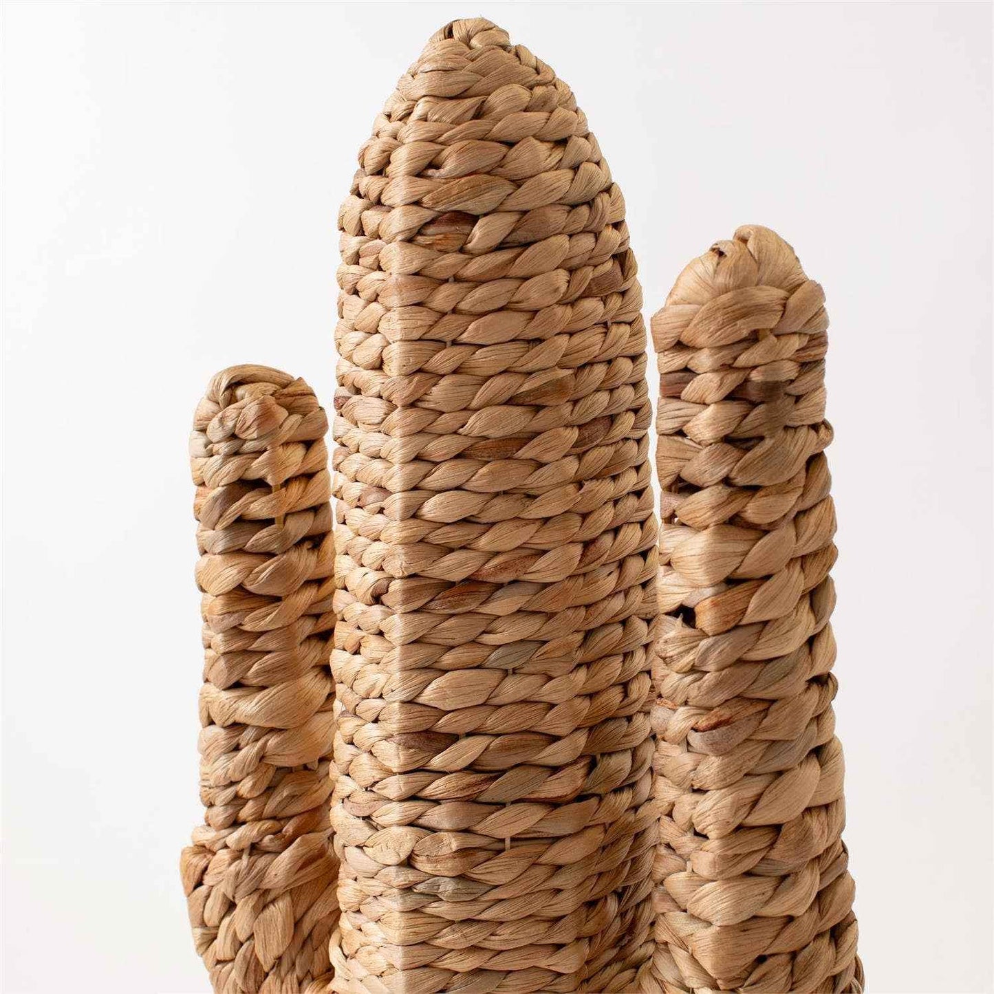 Cactus Figure Woven Water Hyacinth, Lg (Pk/02)