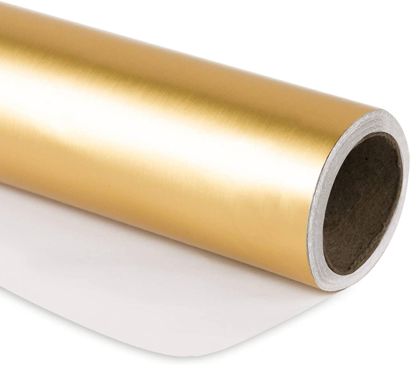 30" x 417' Wrapping Paper Half Ream | Matte Gold