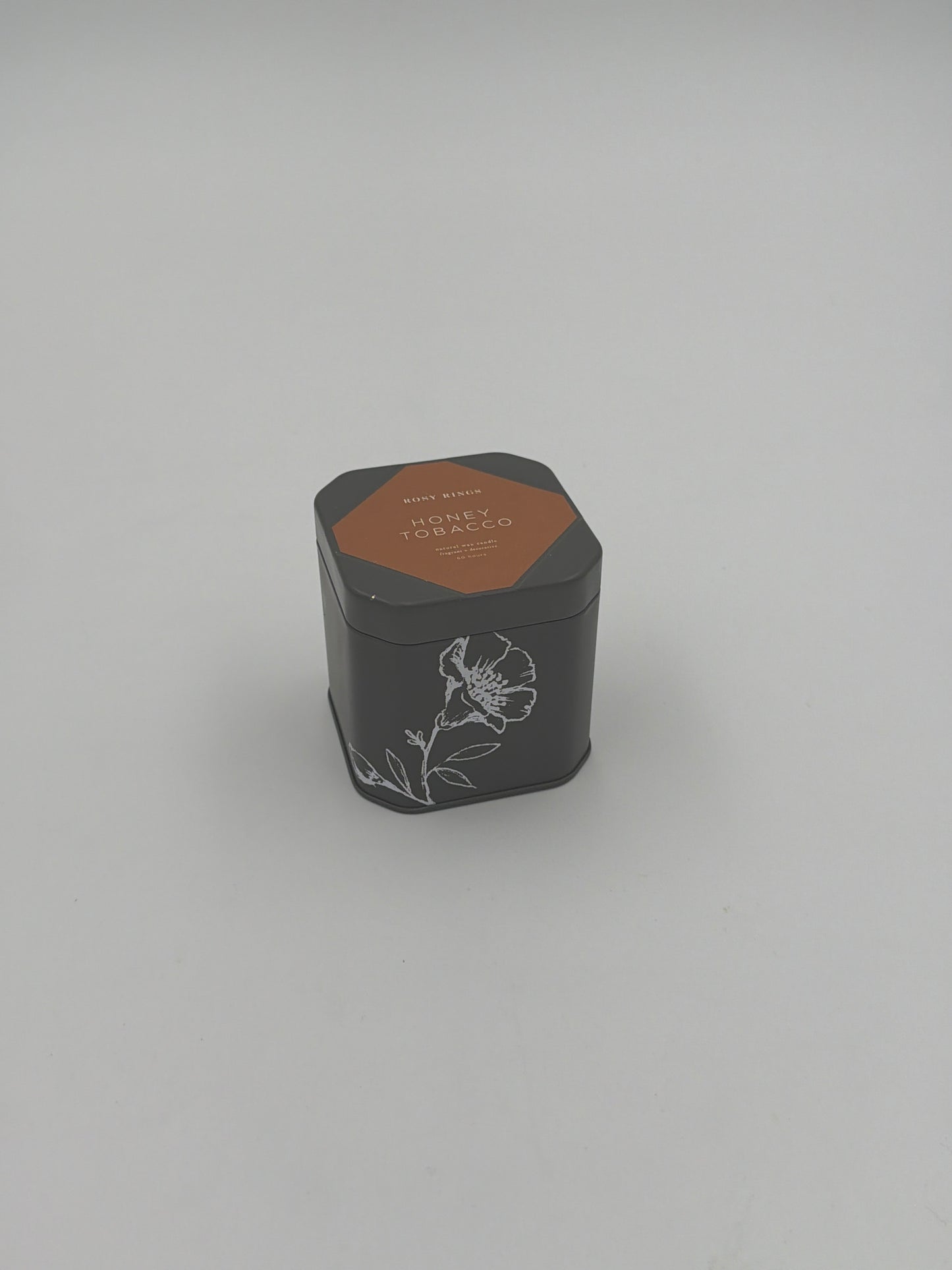 Vela de Lata con Aroma Característico - Miel y Tabaco