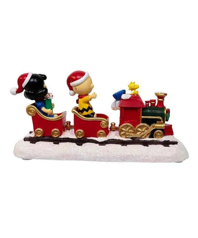 Battery Operated Peanuts Musical Train Table Decor