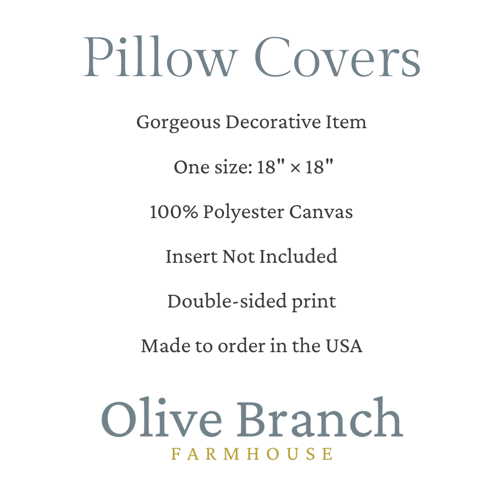Fall Wildflowers Pillow Covers