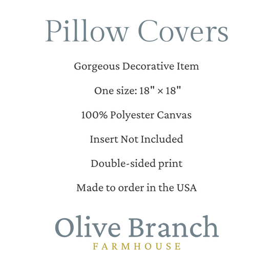 Fall Wildflowers Pillow Covers