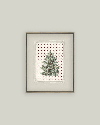Vintage Polka Dot Tree