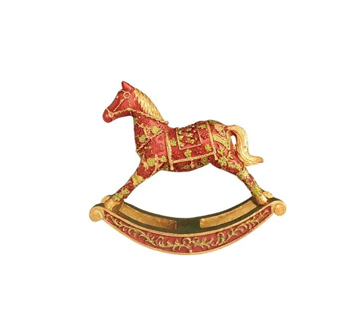 Dekorasyon Gifts  Decor - 5.5" Amara Rocking Horse