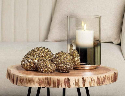 Gold Christmas Pinecone