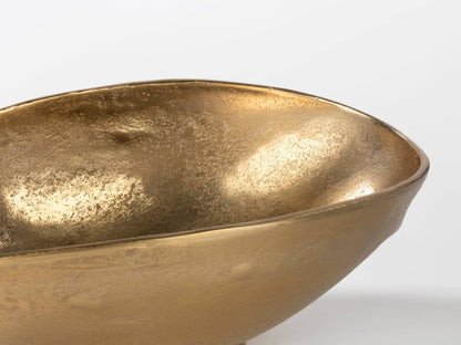 Oval Metal Bowls - Set of 2