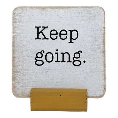 Small Farmhouse Signs with Stand -Assorted -sold separately