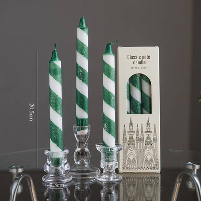Velas Meta - 3 velas aromáticas navideñas de estilo nórdico de 20 cm