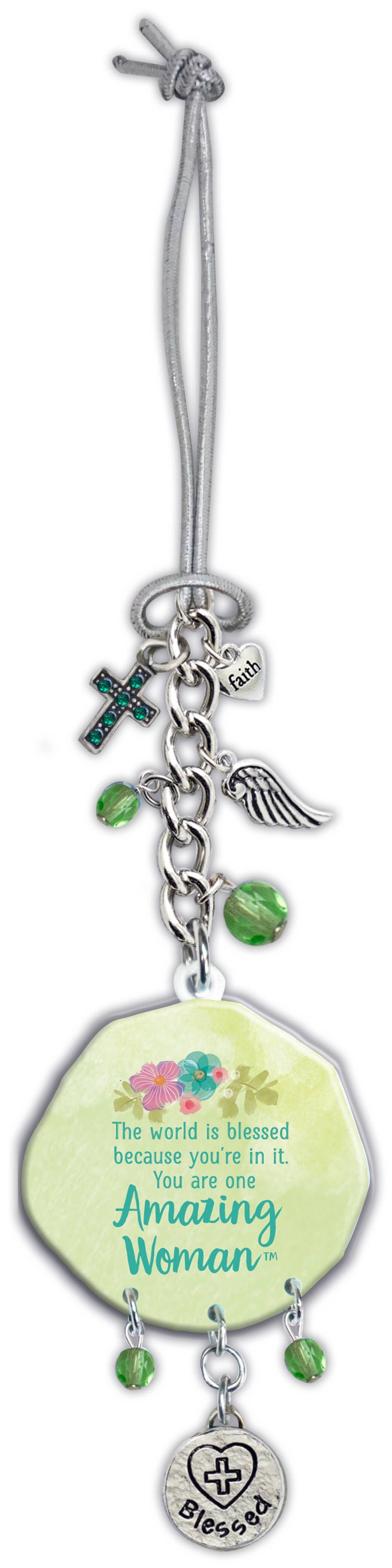 Amazing Woman Car Charm