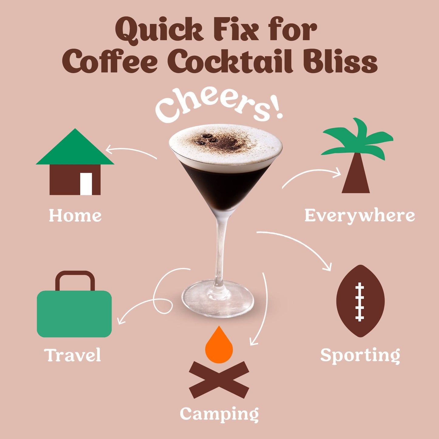 Espresso Martini Cocktail / Mocktail Mixer Sold Separately