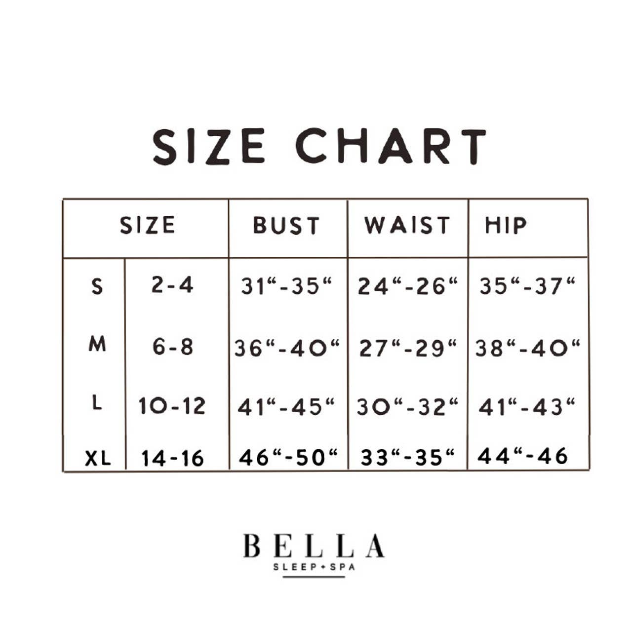 Bella Sleep + Spa - Long Sleeve PJ Set - White Rings