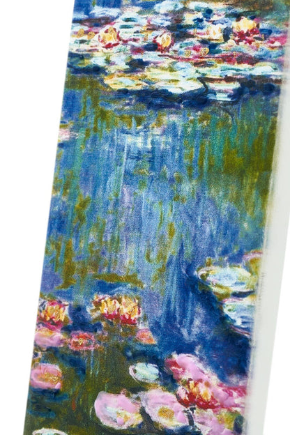Flat Handmade Candle - Claude Monet Water Lilies