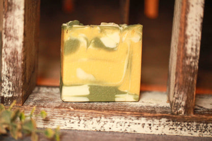 Coconut Lime Verbena Artisan Soap, Luxury Shea Butter Soap