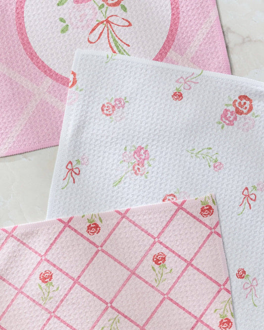 Geometry - Granny's Embroidery Dishcloth Set