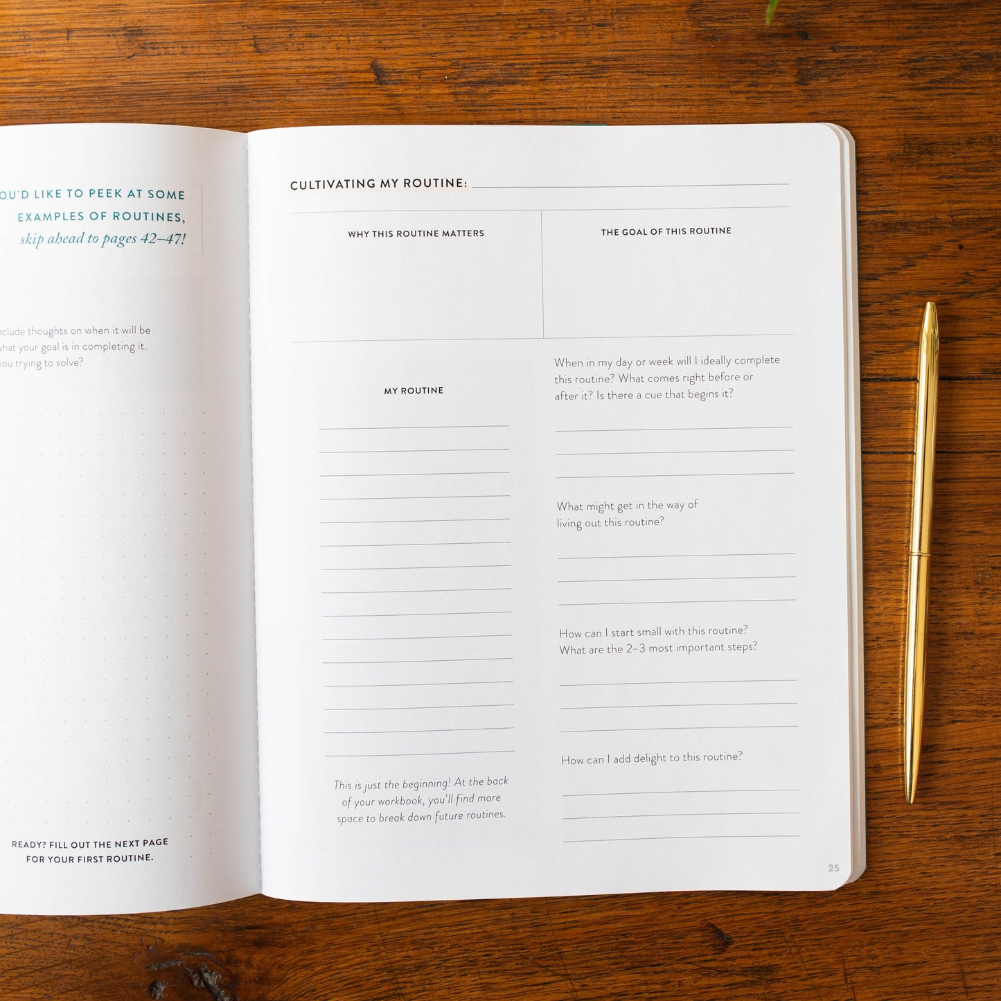 The Routines Workbook