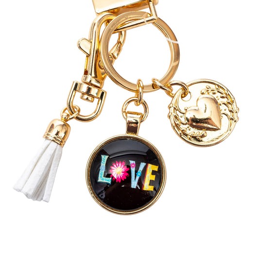 Llavero de pulsera: Amor
