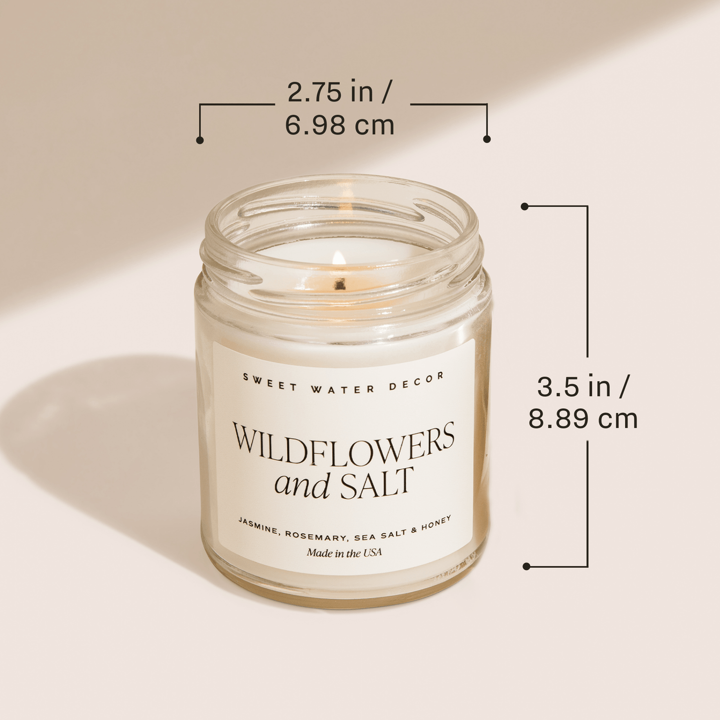 With Love 9 oz Soy Candle - Valentine's Day Gifts