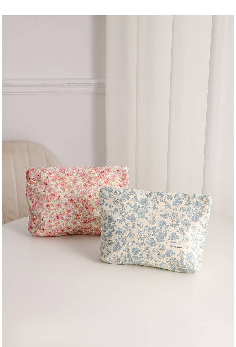 Neceser con estampado floral sencillo y dulce DPB1008