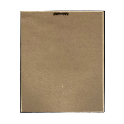 Four Young Foxes Painting Print on Canvas - Black Frame