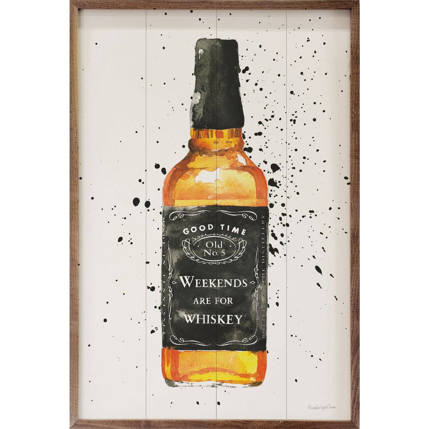 Weekends Are For Whiskey By Mercedes Lopez Charro