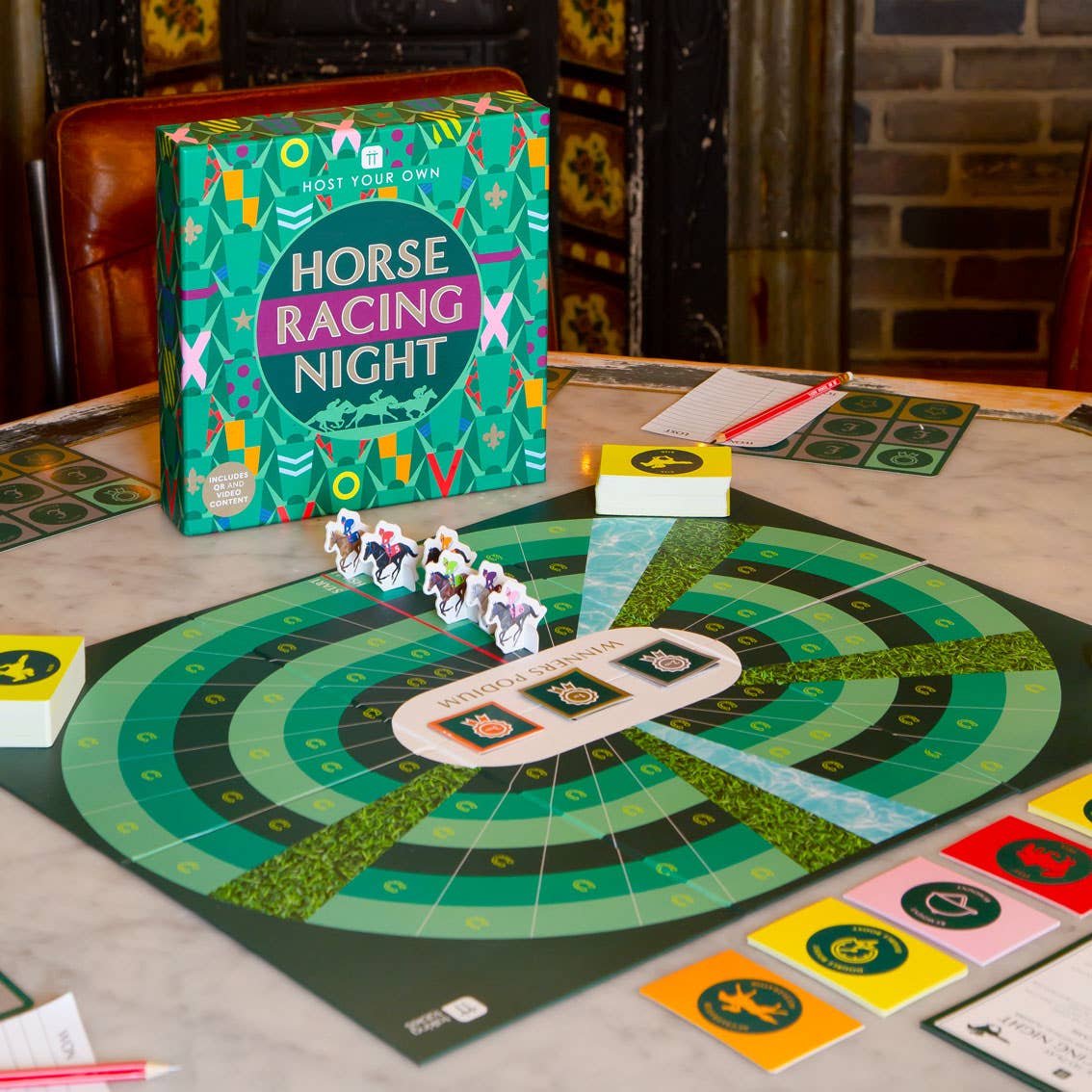 Horse Racing Night Board Game