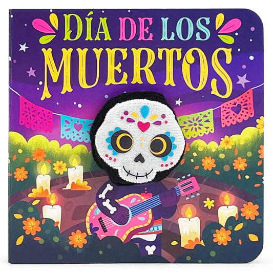 Día De Los Muertos Day of The Dead Finger Puppet Board Book