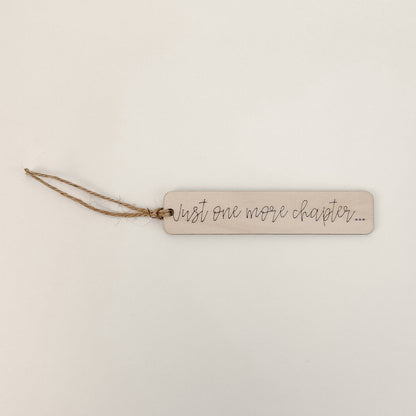 One More Chapter - Bookmark