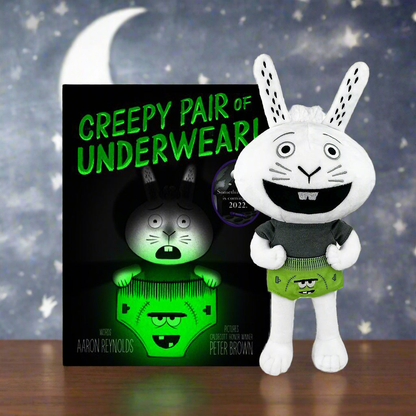 Creepy Pair of Underwear 14" Plush & Hardcover Book SOLD SEPARATELY