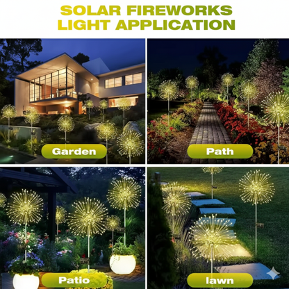 Solar Firework Garden Lights – Outdoor LED Decor