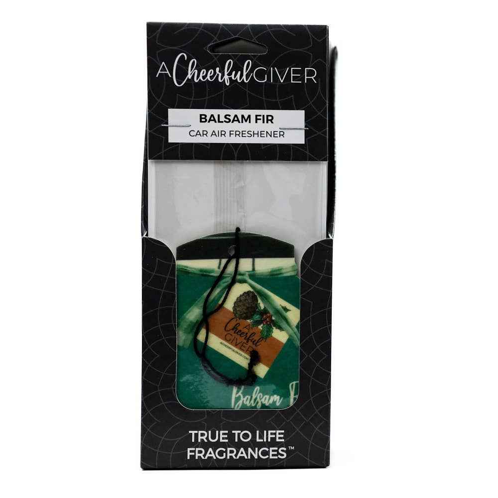 Car Air Freshener (16/box) - Balsam Fir