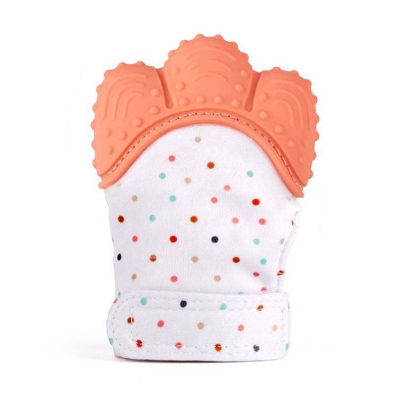 Baby Silicone Teething Glove: Blue