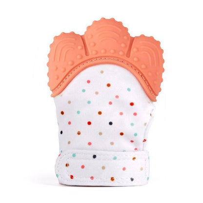 Baby Silicone Teething Glove: Blue