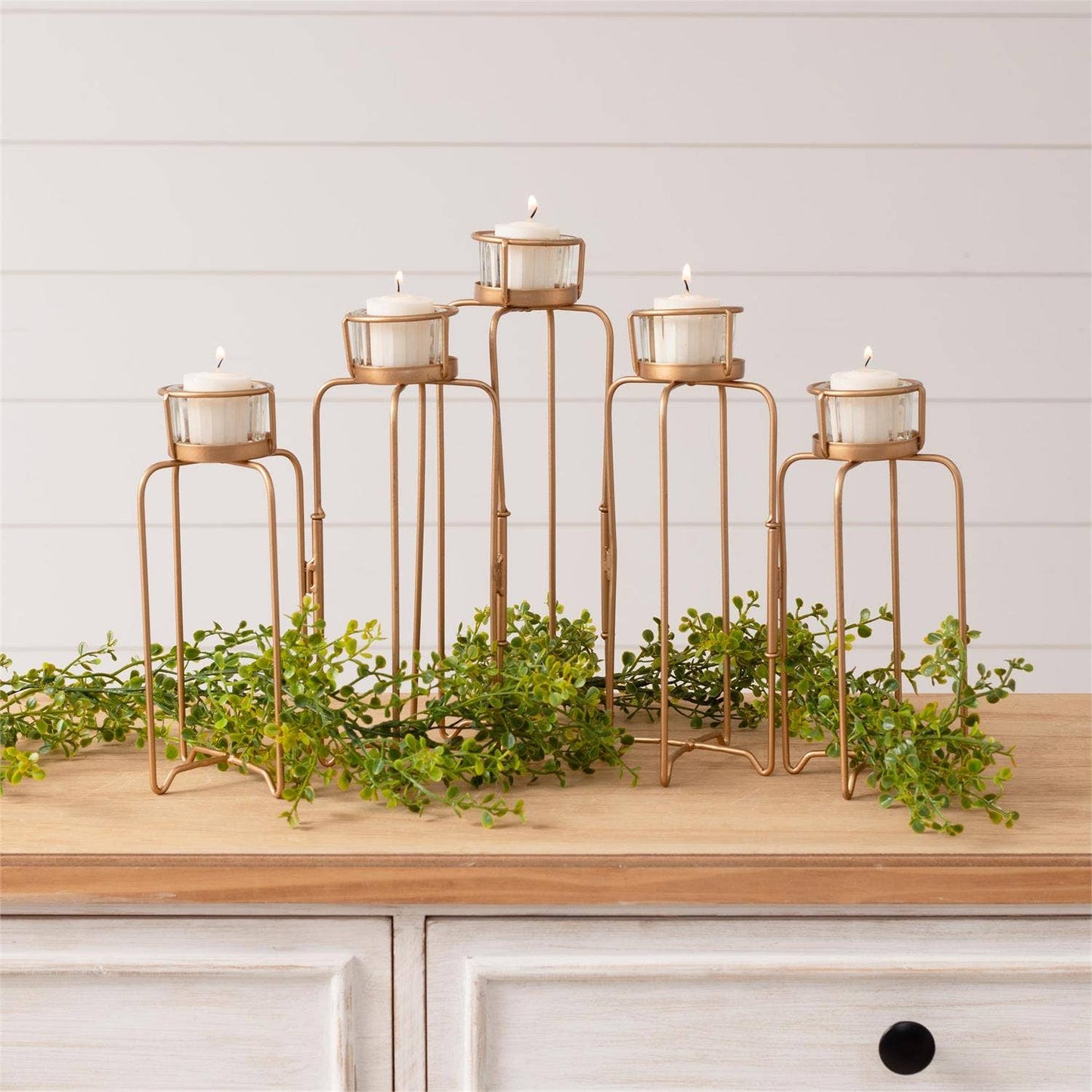 Serpentine Tiered Candle Holder