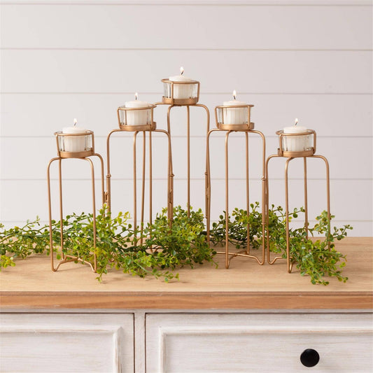 Serpentine Tiered Candle Holder