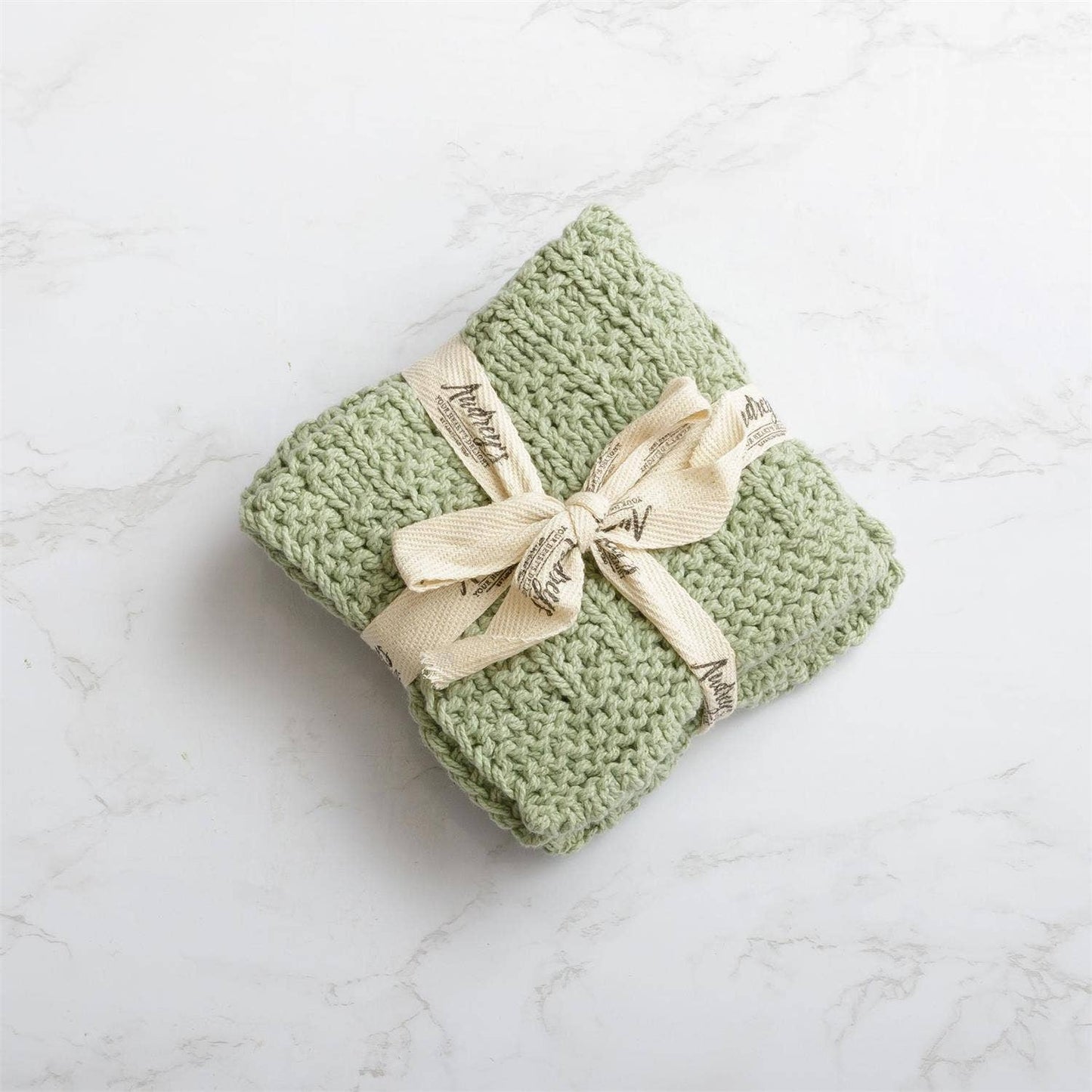 Knitted Dish Cloth Set