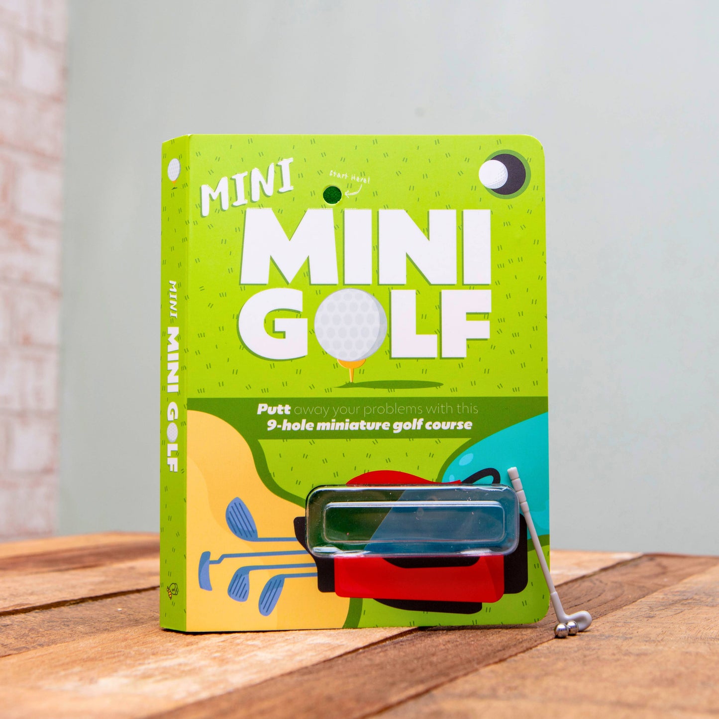 Mini Mini Golf Gift Books - Funny Men's Gifts for Christmas