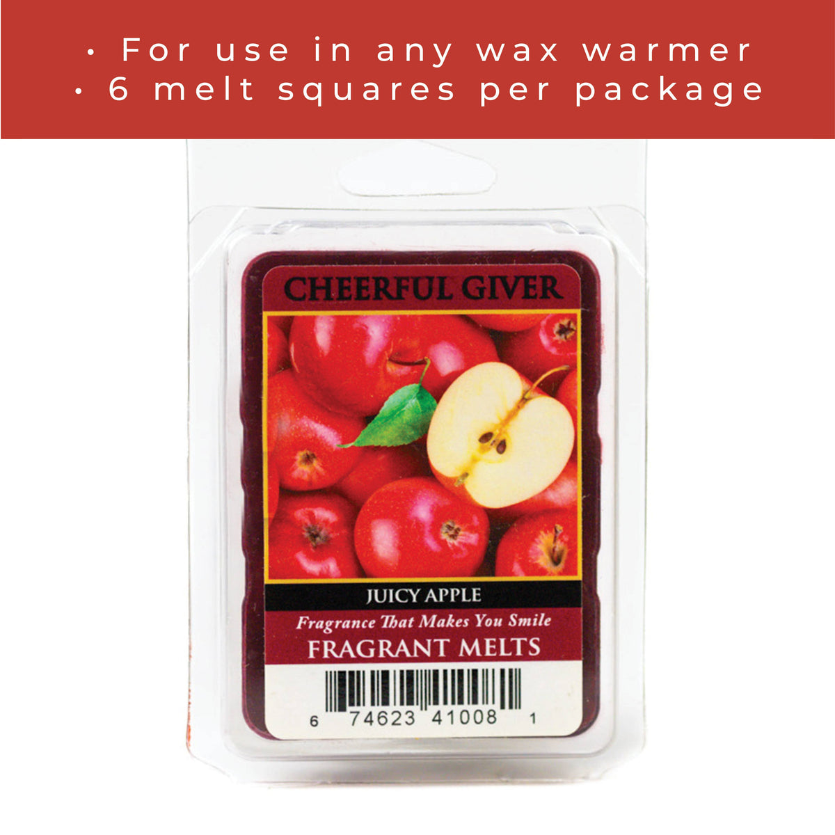 Juicy Apple – Scented Wax Melts 8-Pack