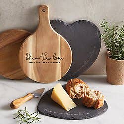 Cardboard Cutting Board Set - Heart