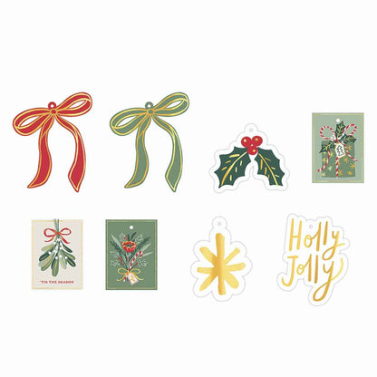 Gift Tag Book - Red Bow
