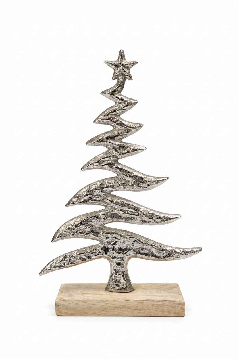 Xmas Decor - Silver Tree