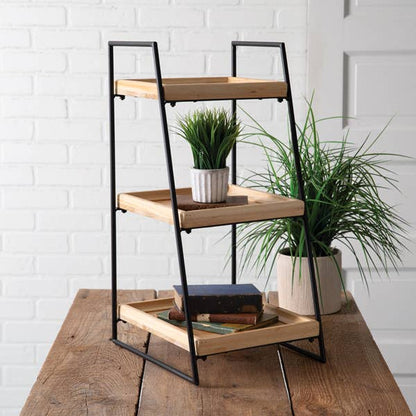 Three Tier Display Shelf