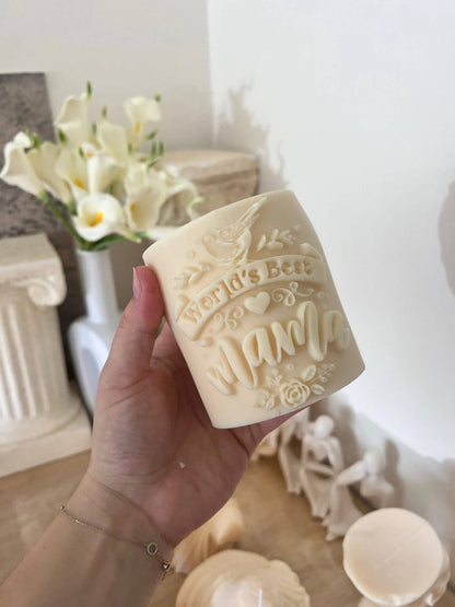Best Mama Mom Candle 3.5x3.5in - Mothers