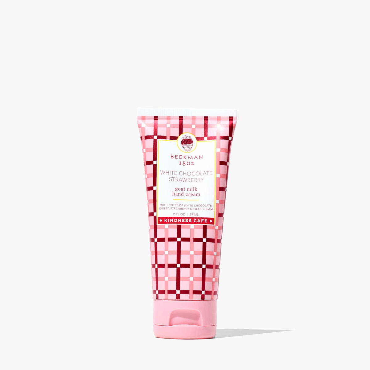 White Chocolate Strawberry Hand Cream 2 Oz