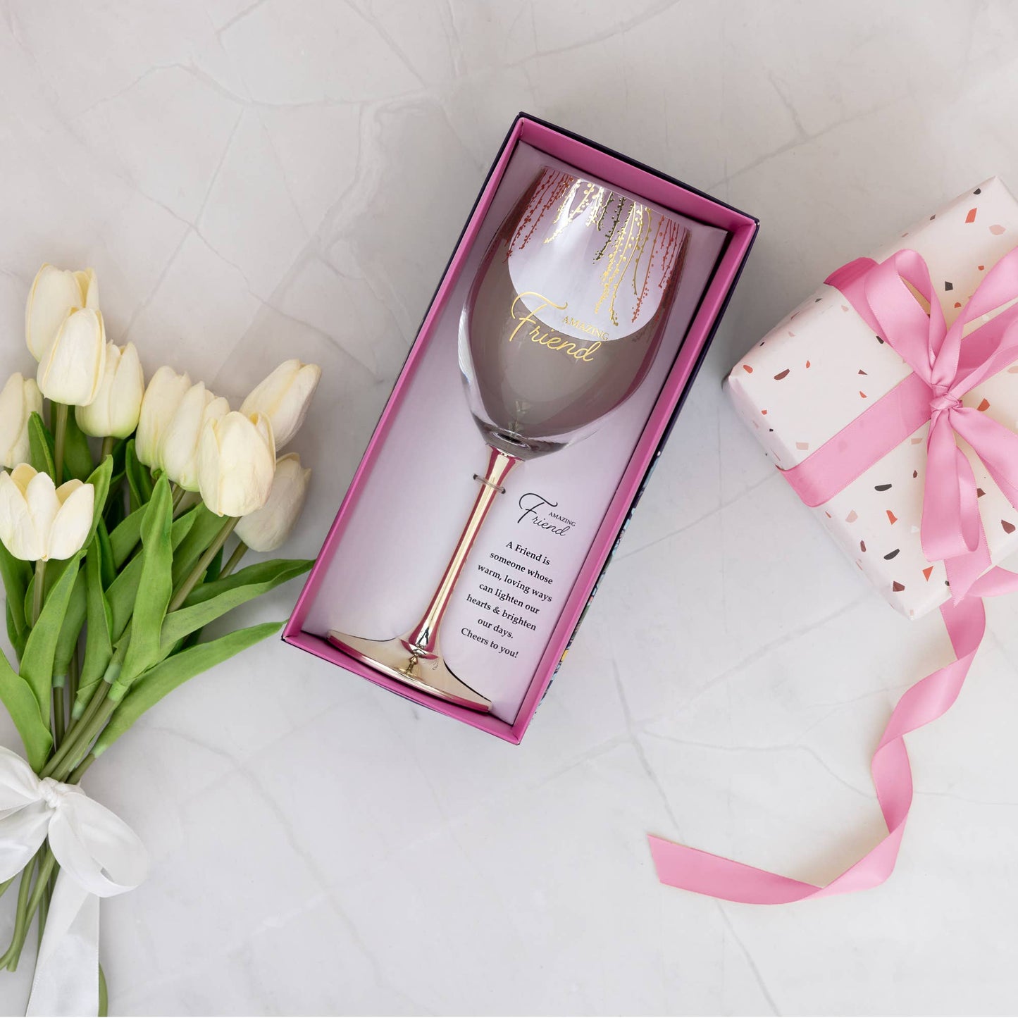 Gift Boxed 19 oz Crystal Wine Glass