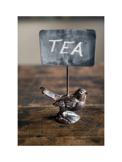 Bird Chalk Board Sign
