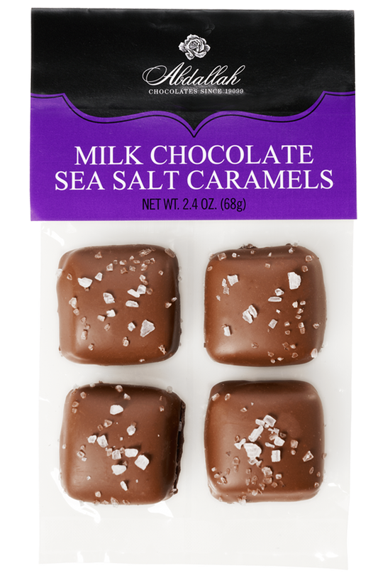Sea Salt Caramels – Milk Chocolate