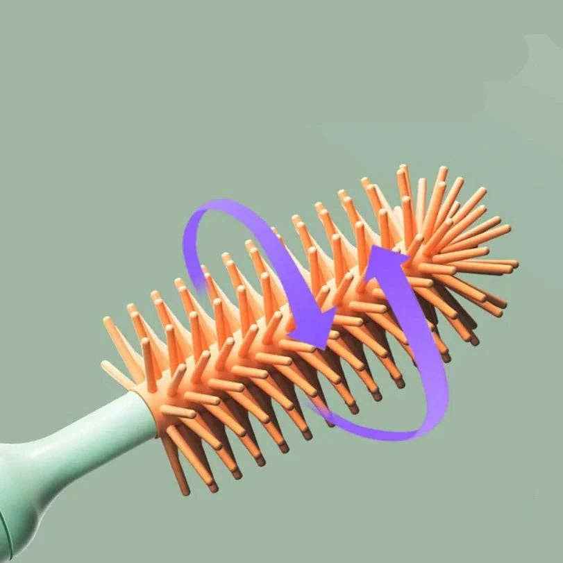 Electric Baby Bottle Brush _ 360° Rotating Cleaner Set: Green