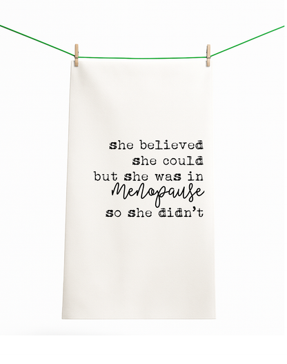 Menopause towel