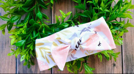Cuddle Couture - Sleepy fox knot headband 